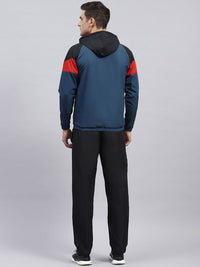 Monte Carlo Men Solid Hooded Neck Tracksuits