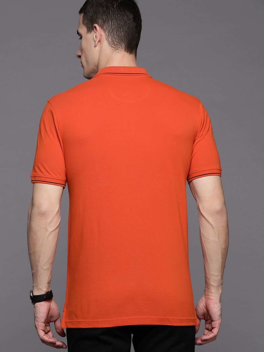 Raymond Pure Cotton Polo Collar T-shirt