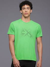 HRX by Hrithik Roshan Brand Logo Print Running T-shirt