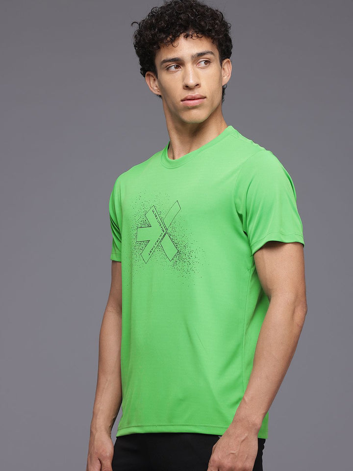 HRX by Hrithik Roshan Brand Logo Print Running T-shirt
