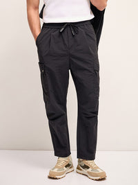 THE BEAR HOUSE Men Solid Cargo Trousers