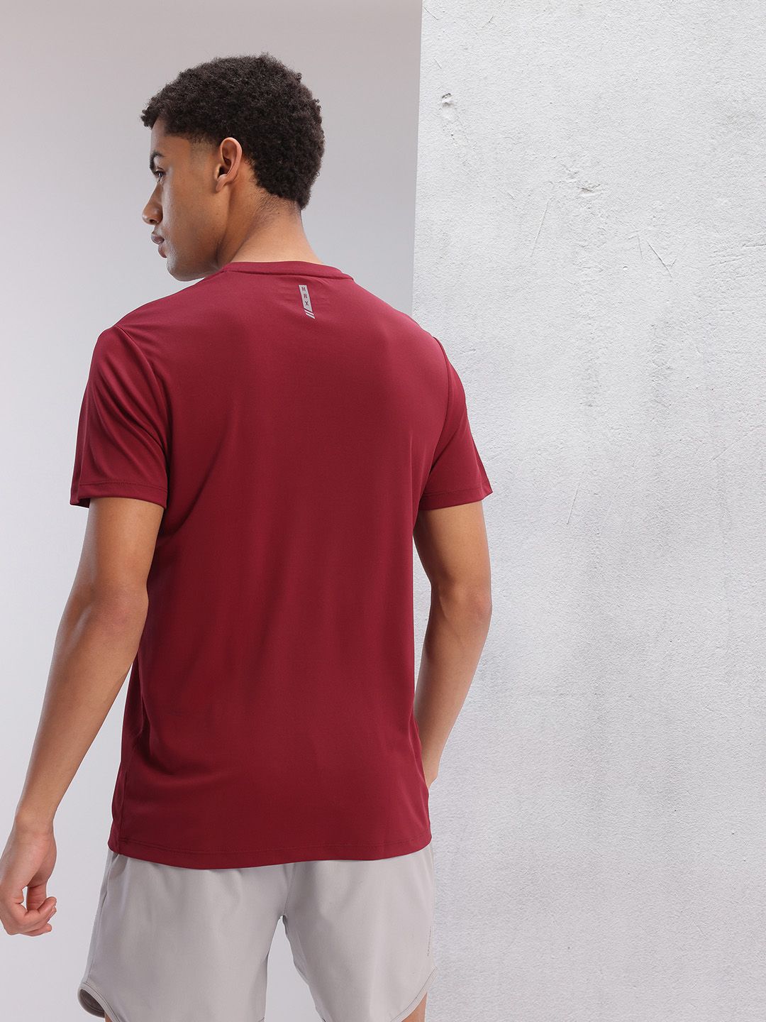 HRX by Hrithik Roshan Printed Rapid-Dry Training T-shirt