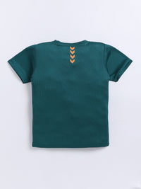 HRX by Hrithik Roshan Boys Typography Printed Dry Fit T-shirt