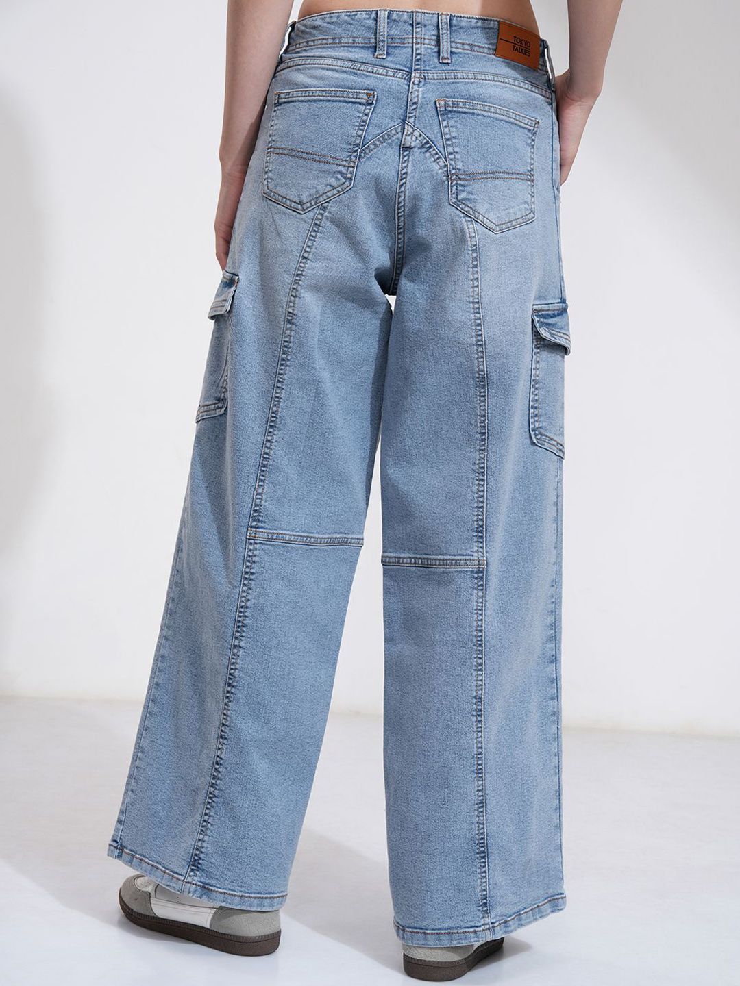 Tokyo Talkies Women Cargo Jeans