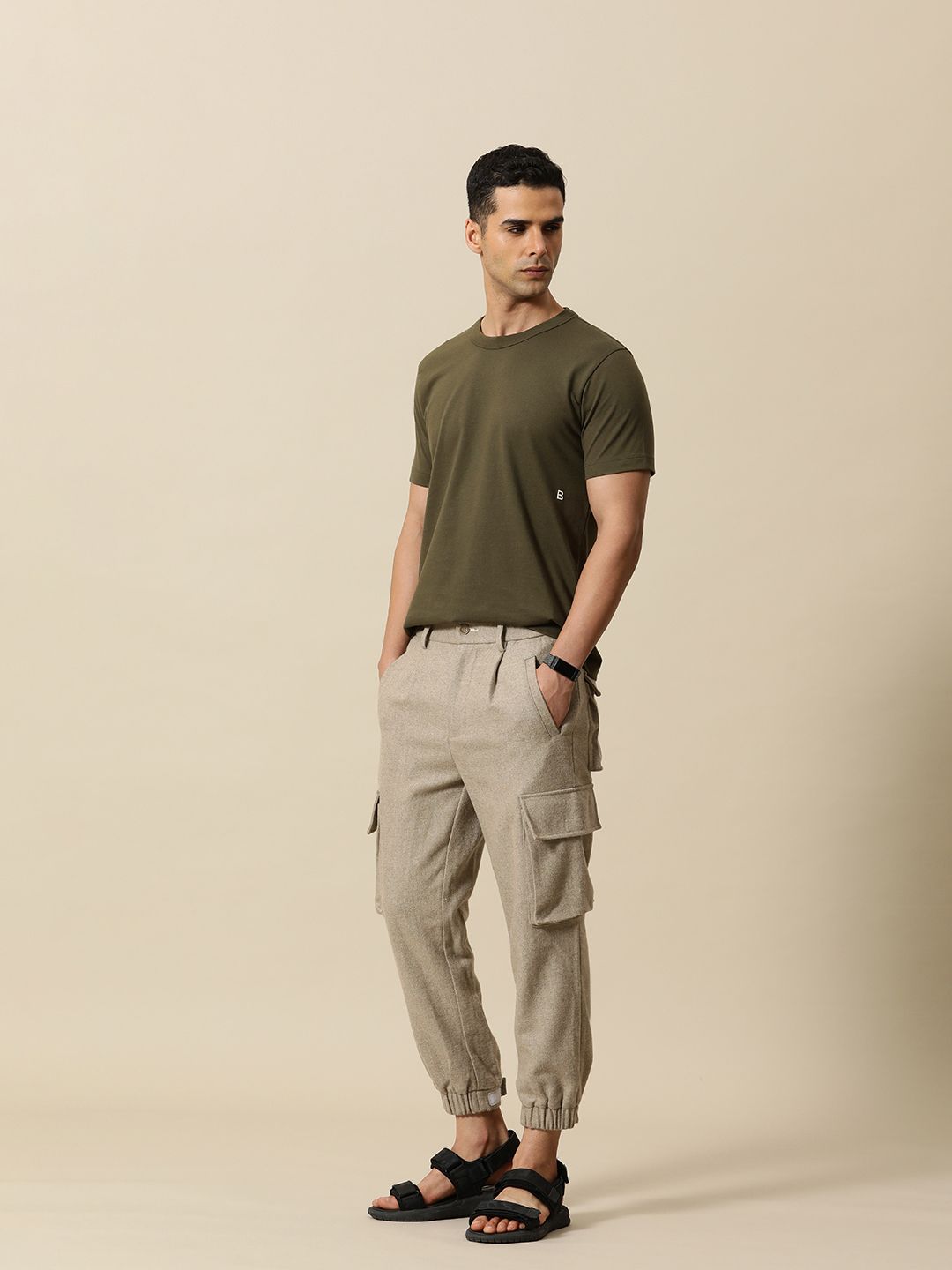 Mr Bowerbird Round Neck Tailored Fit T-shirt With a Notebook