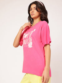 DressBerry Love Letters Printed Relaxed T-shirt