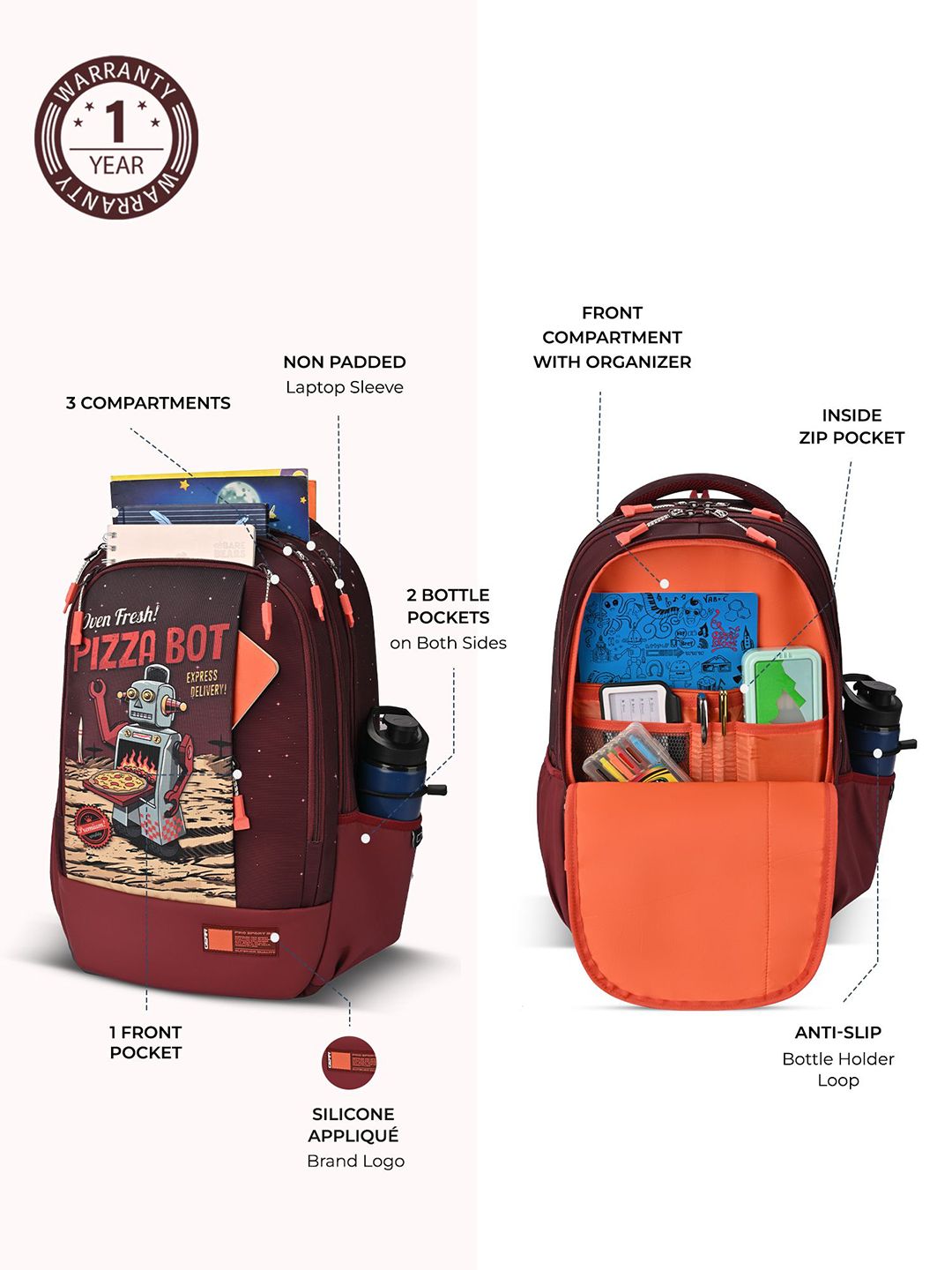 Gear Unisex Backpack