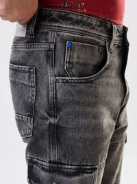 SPYKAR Men Washed Regular Fit Cotton Denim Shorts