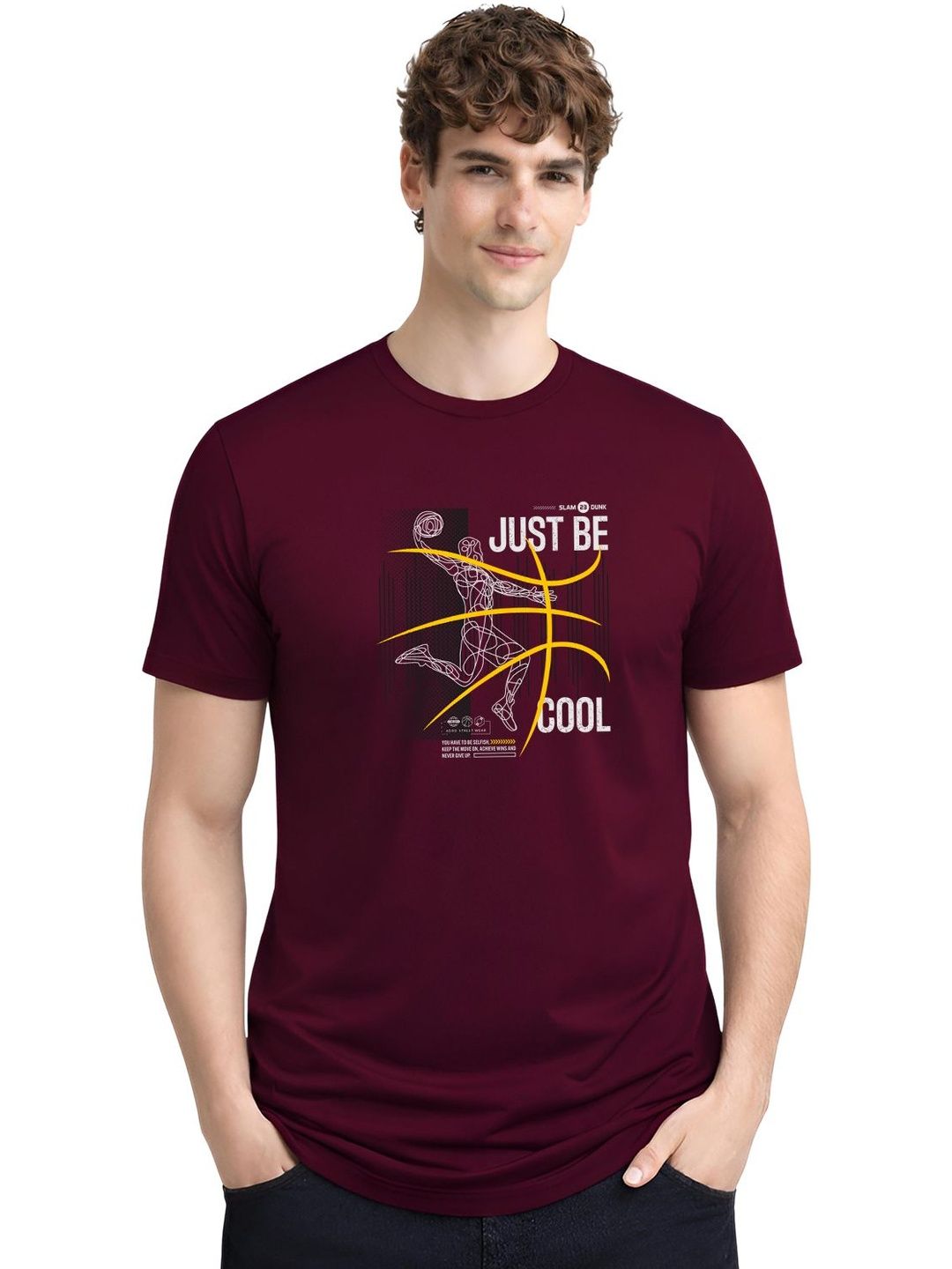 ADRO Men Printed T-shirt