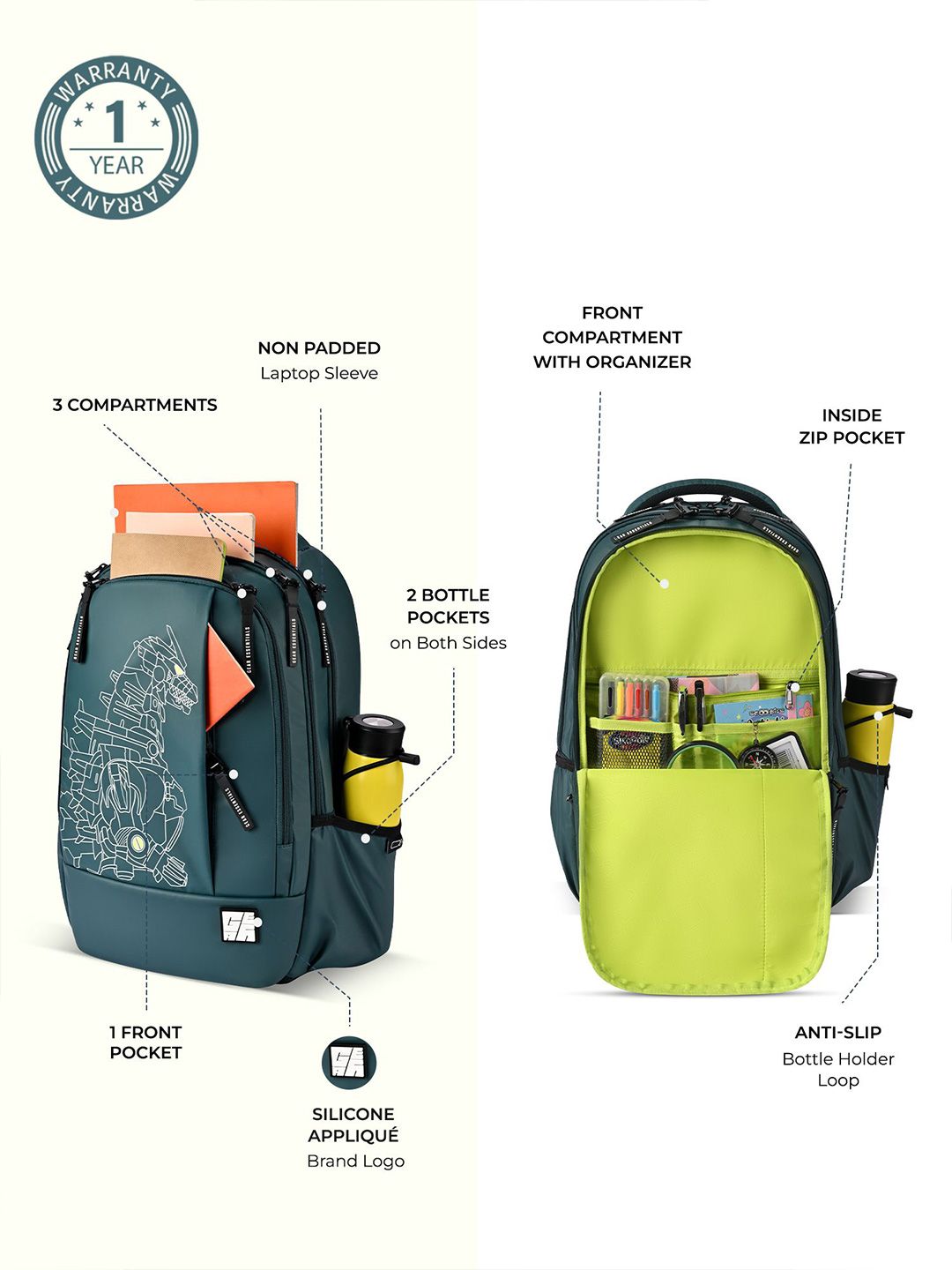 Gear Unisex Backpack