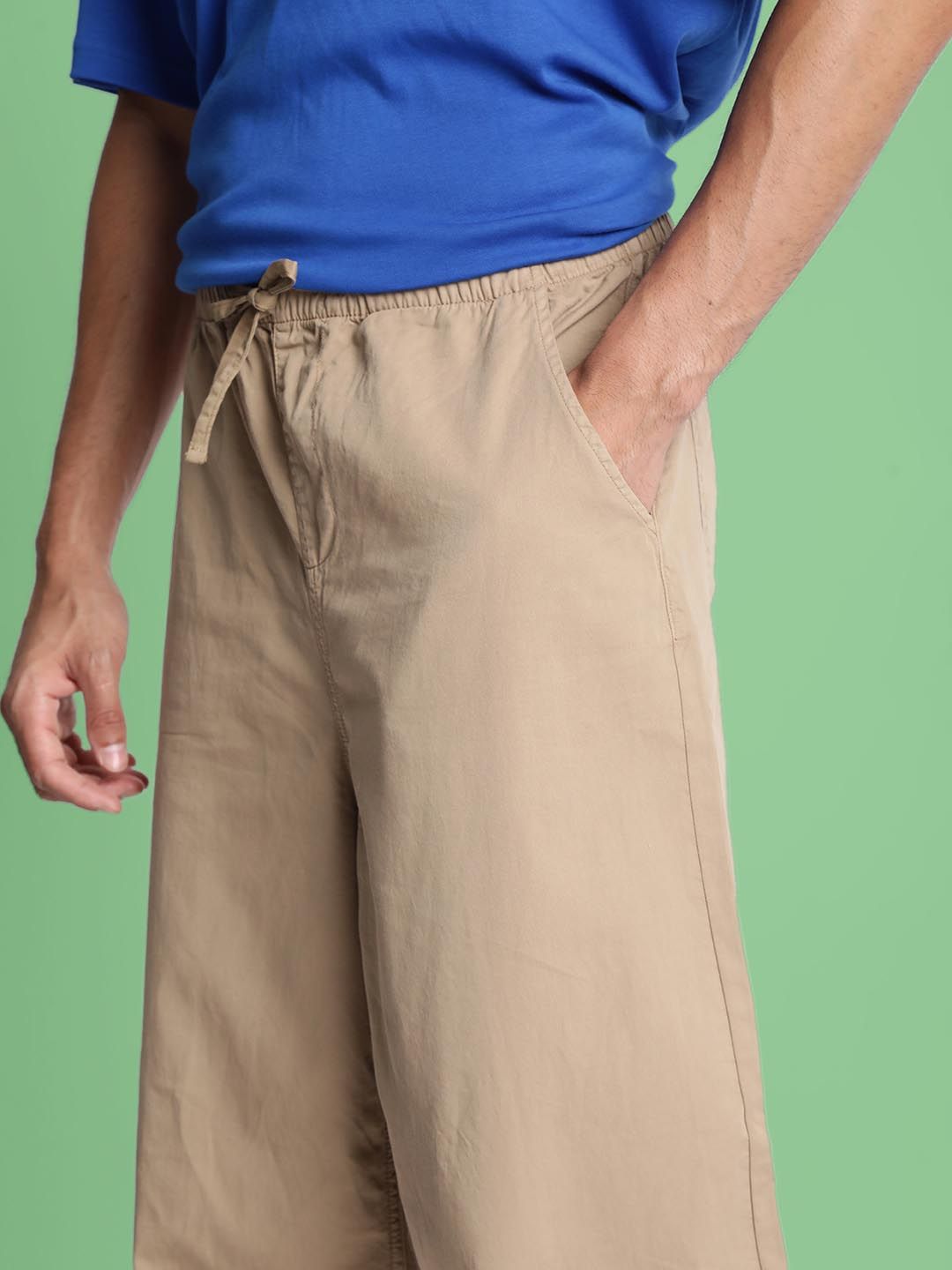 Bene Kleed Men Super Baggy Fit Cotton Trouser