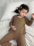 YK Girls T-shirt With Trousers Clothing Set