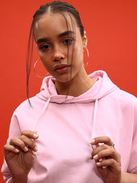 DressBerry Hooded Relaxed Sweatshirt