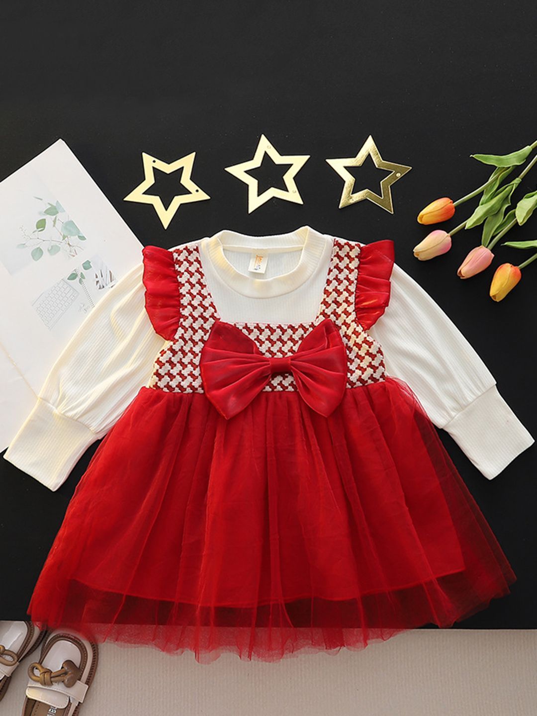 YK Fit & Flare Dress