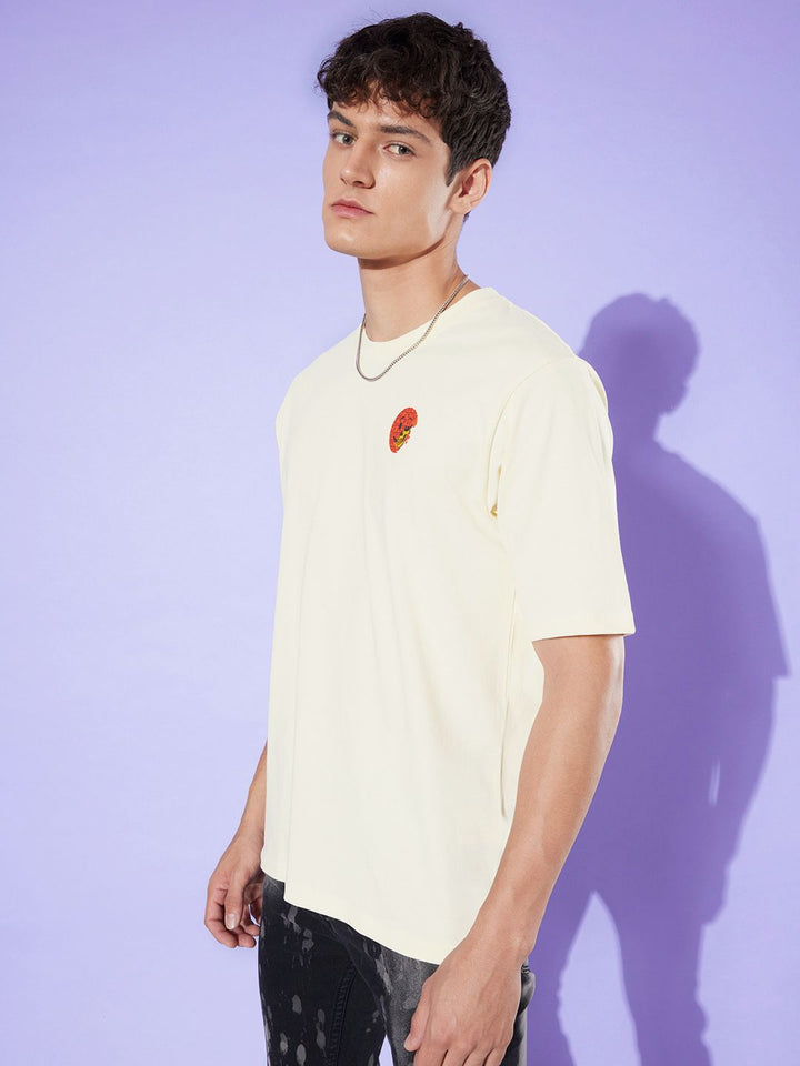 Difference of Opinion Printed Cotton Oversized T-shirt