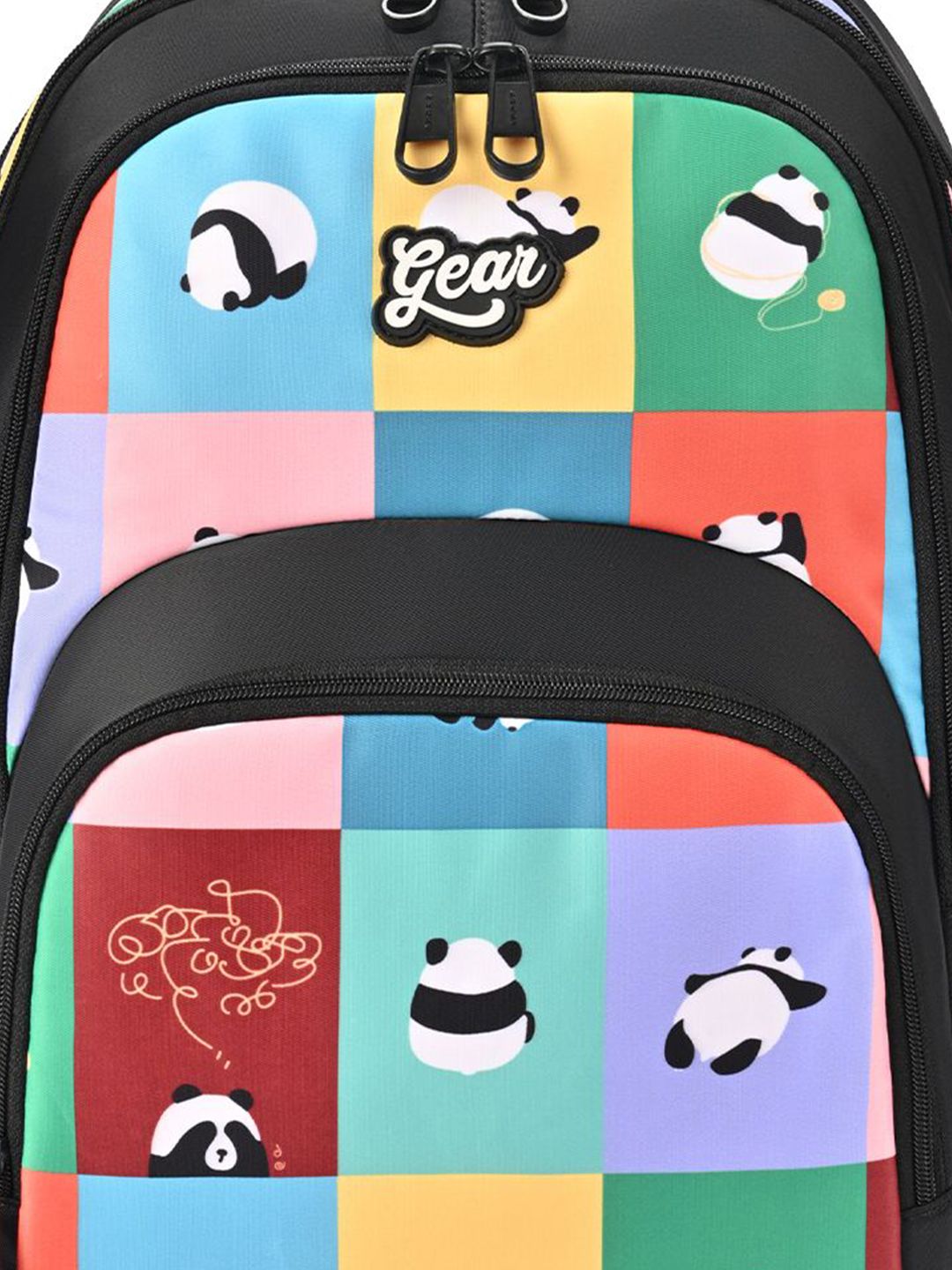 Gear Unisex Colourblocked Backpack