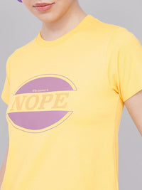 DressBerry Classic Minimalist Printed T-shirt