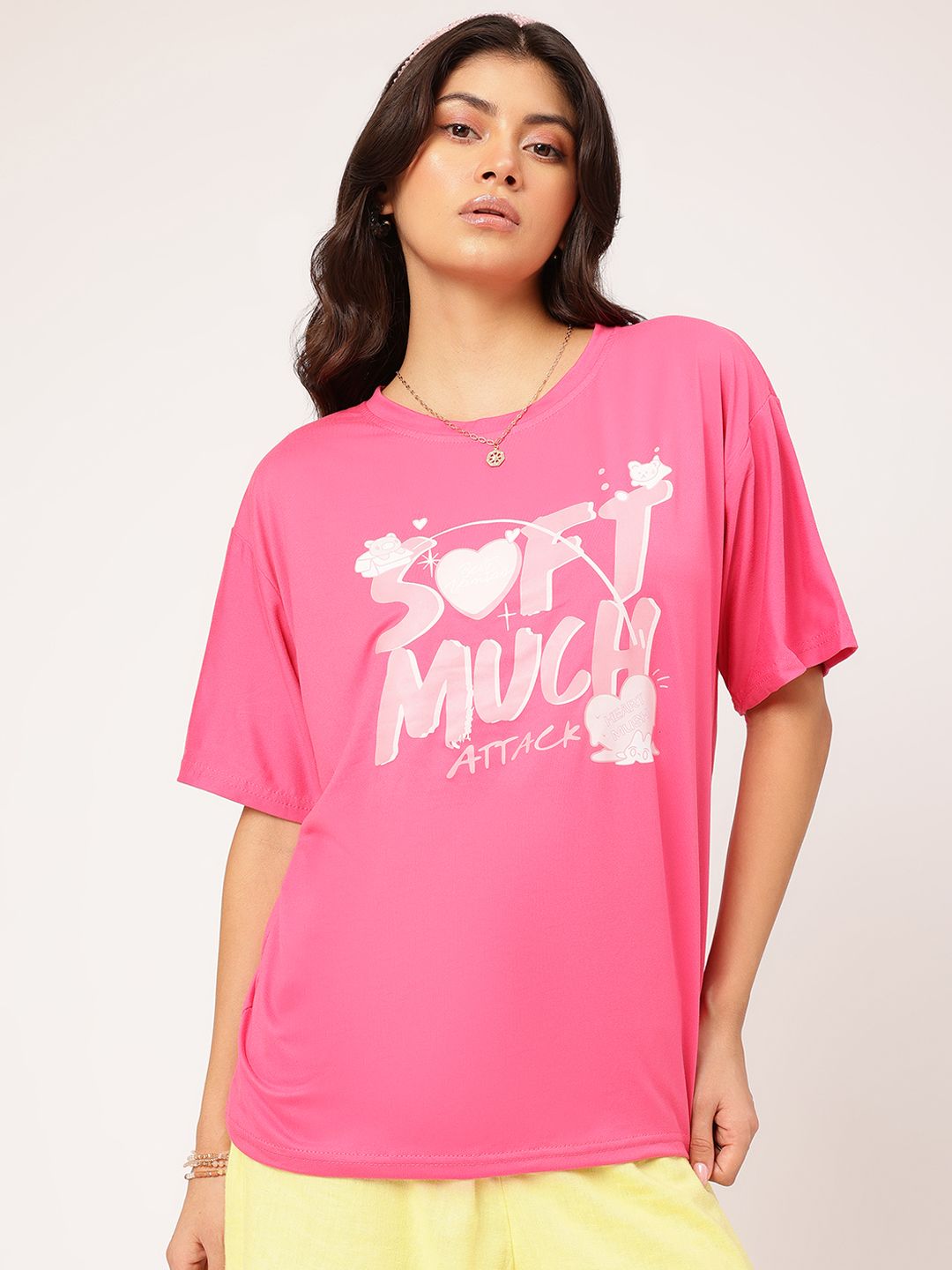 DressBerry Love Letters Printed Relaxed T-shirt