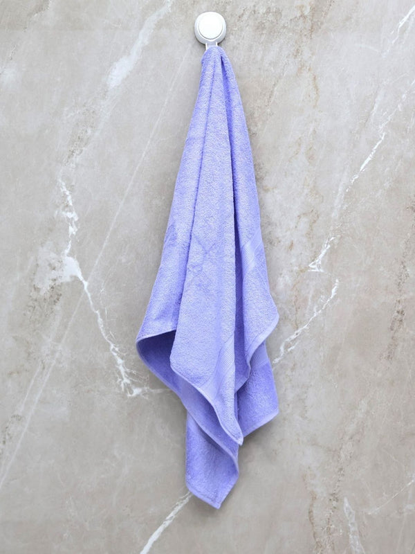 BOMBAY DYEING Blue 1 Pcs Cotton 550 GSM Bath Towel