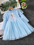 YK Girls Fit & Flare Dress