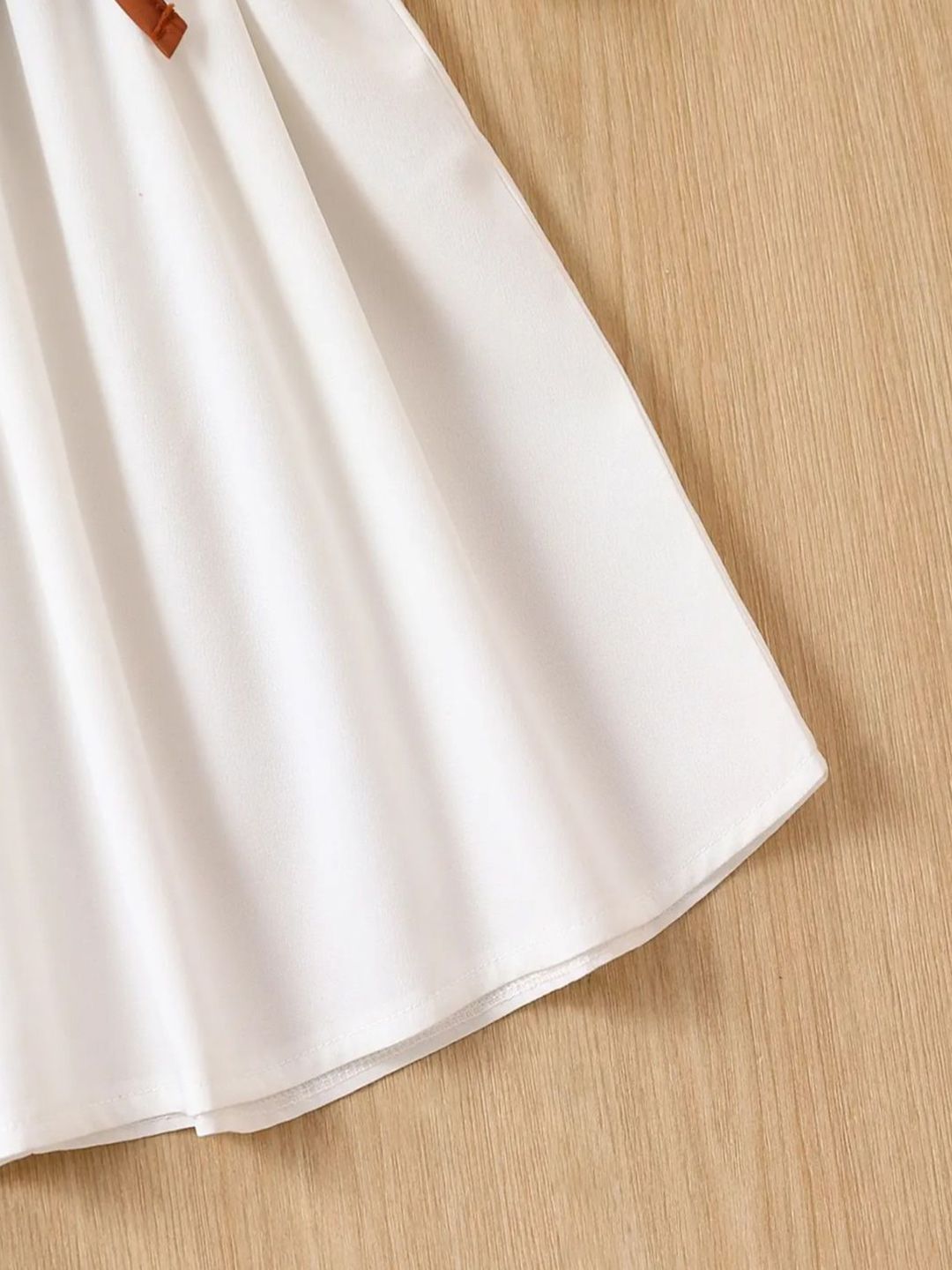 YK Girls Fit & Flare Ruffles Dress