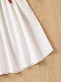 YK Girls Fit & Flare Ruffles Dress