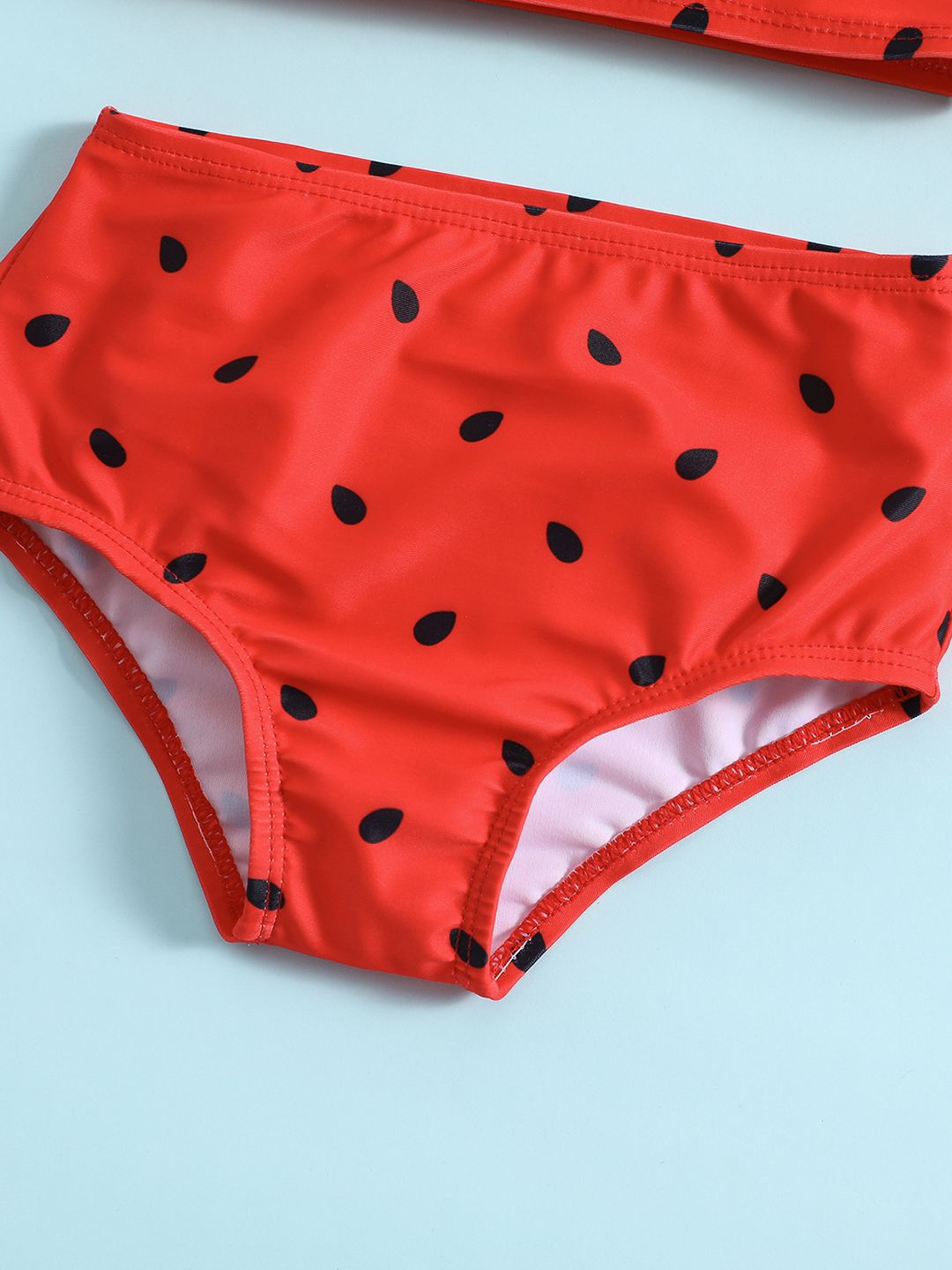 YK Infant Girls Printed Top & Briefs Swim Set