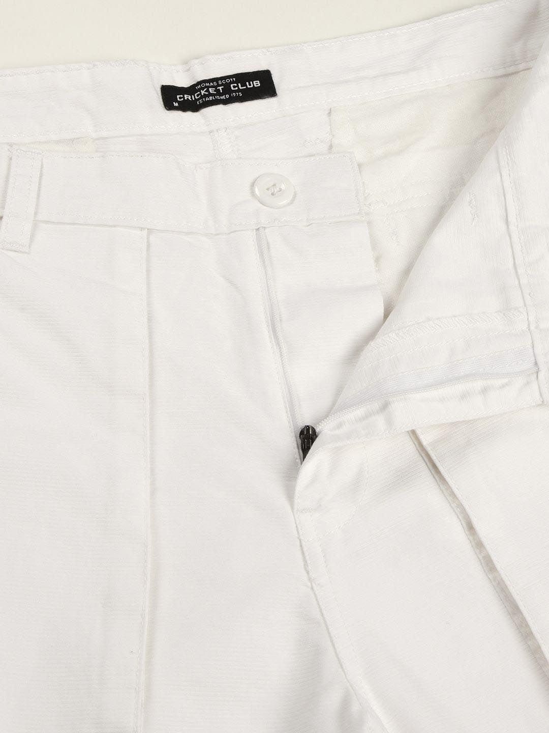 Thomas Scott Men Pure Cotton Solid Shorts