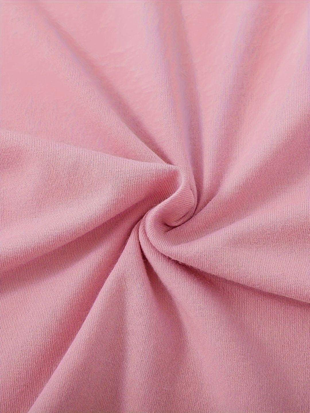 YK Girls Typography Striped Extended Sleeves Pockets T-shirt