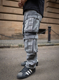 Powerlook Men Relaxed Fit Cargos Jeans