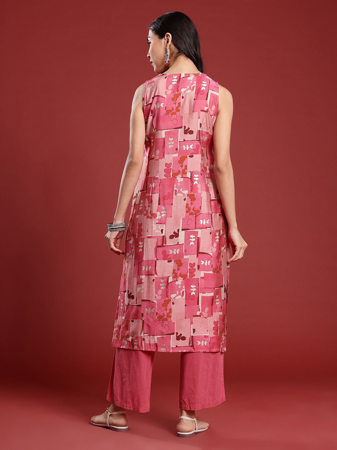 Anouk Printed Straight Kurta