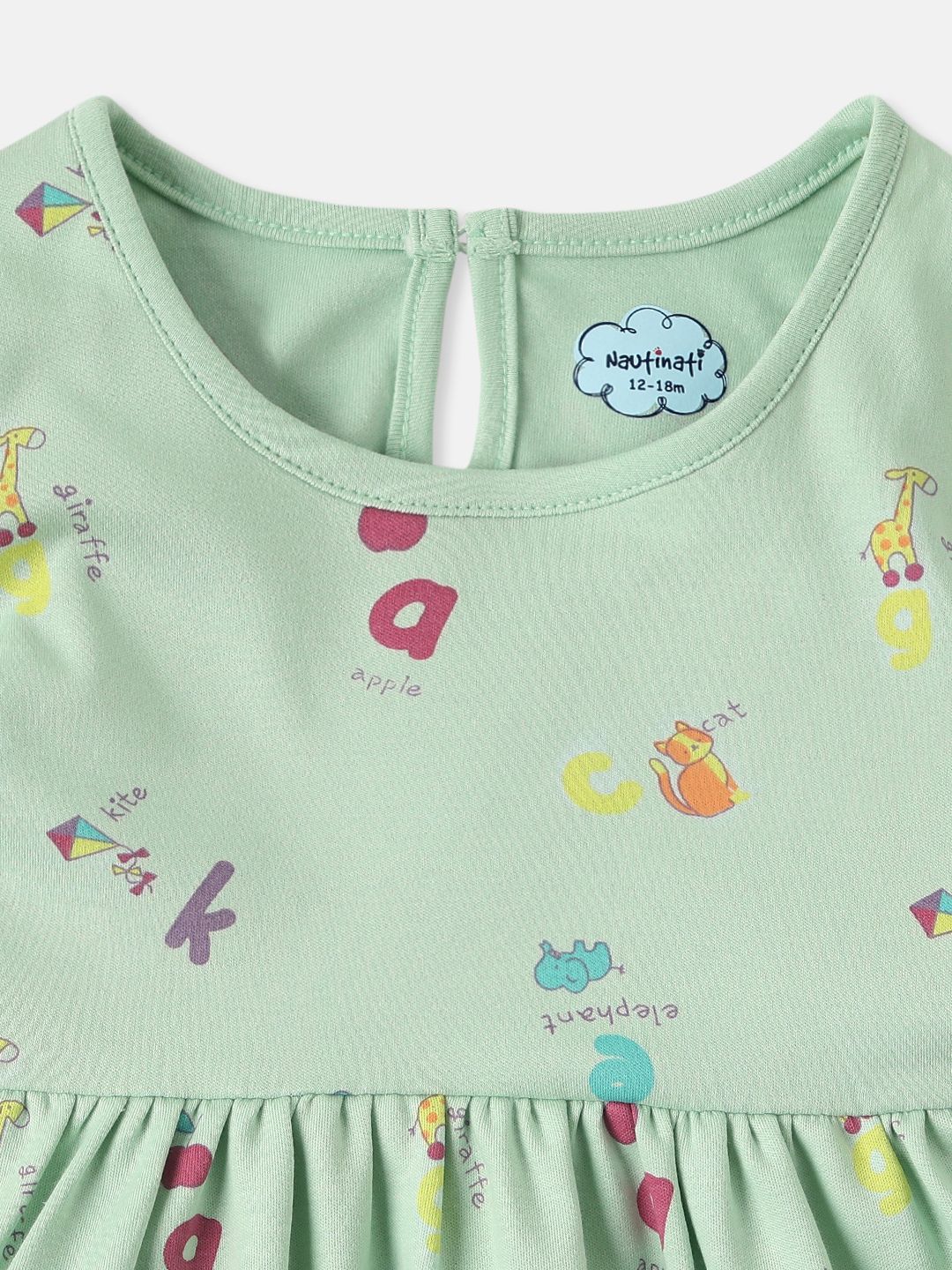 Nauti Nati Print Fit & Flare Dress