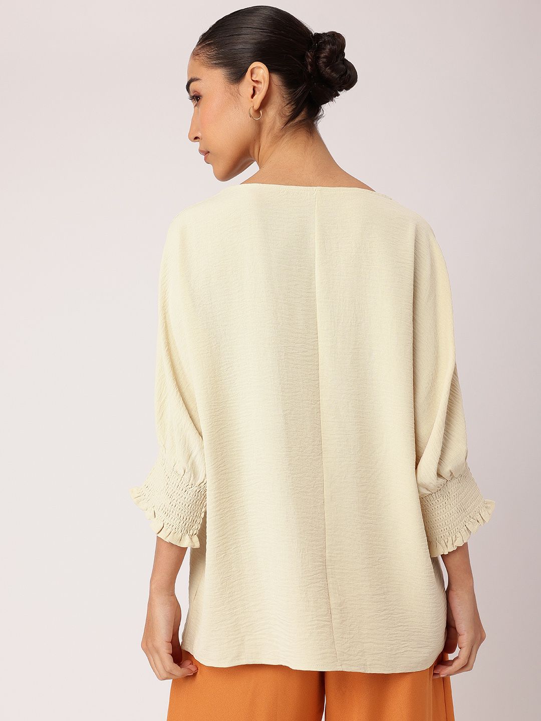 DressBerry Modern Essentials Crinkled Top