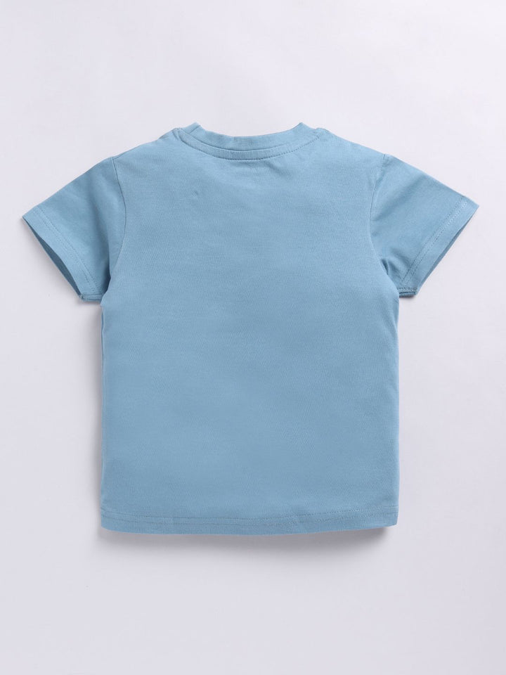 Happy Faces Kids Boys Graphic Printed Pure Cotton T-Shirt