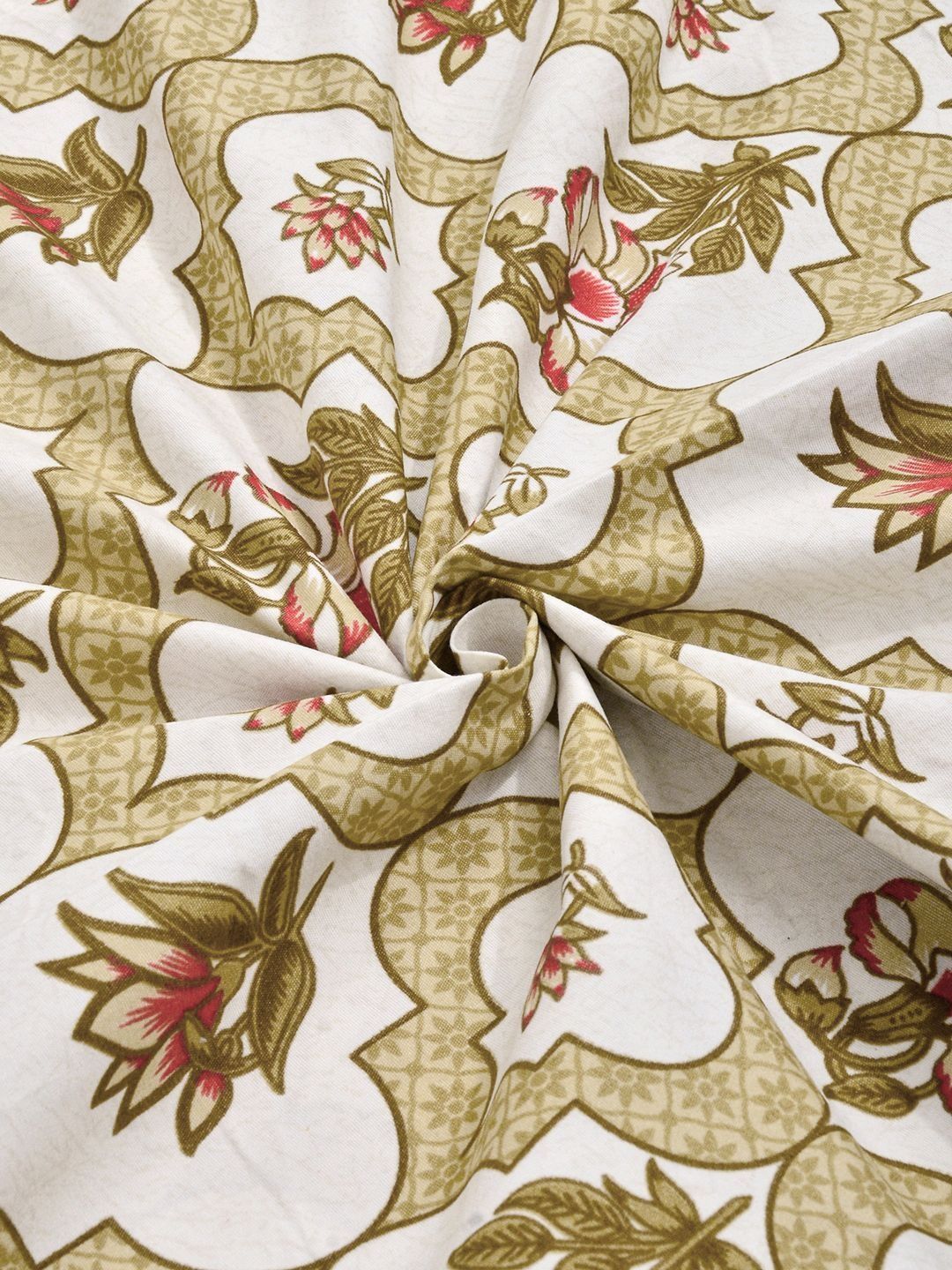 KLOTTHE Bunga Kuning Bercetak 300 Cadar TC King