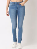 SPYKAR Women Skinny Fit Light Fade Jeans
