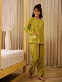 SANSKRUTIHOMES Women Pure Cotton Night suit