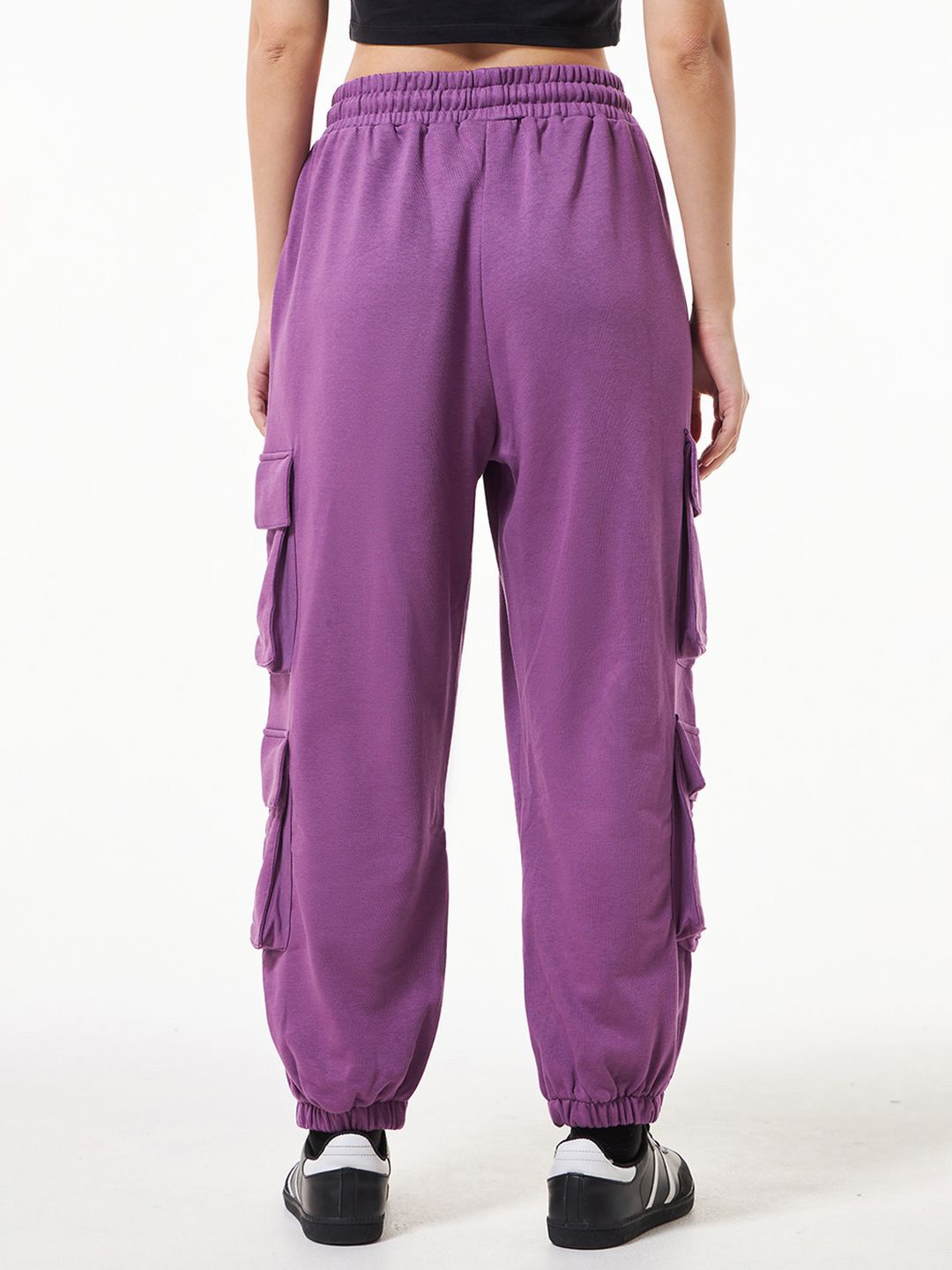 Bewakoof Women Loose-Fit Joggers Track Pants