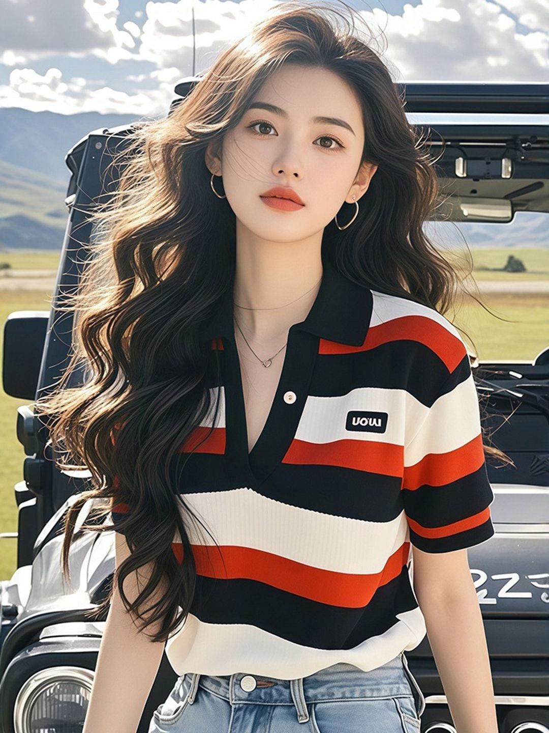 DressBerry Striped Top