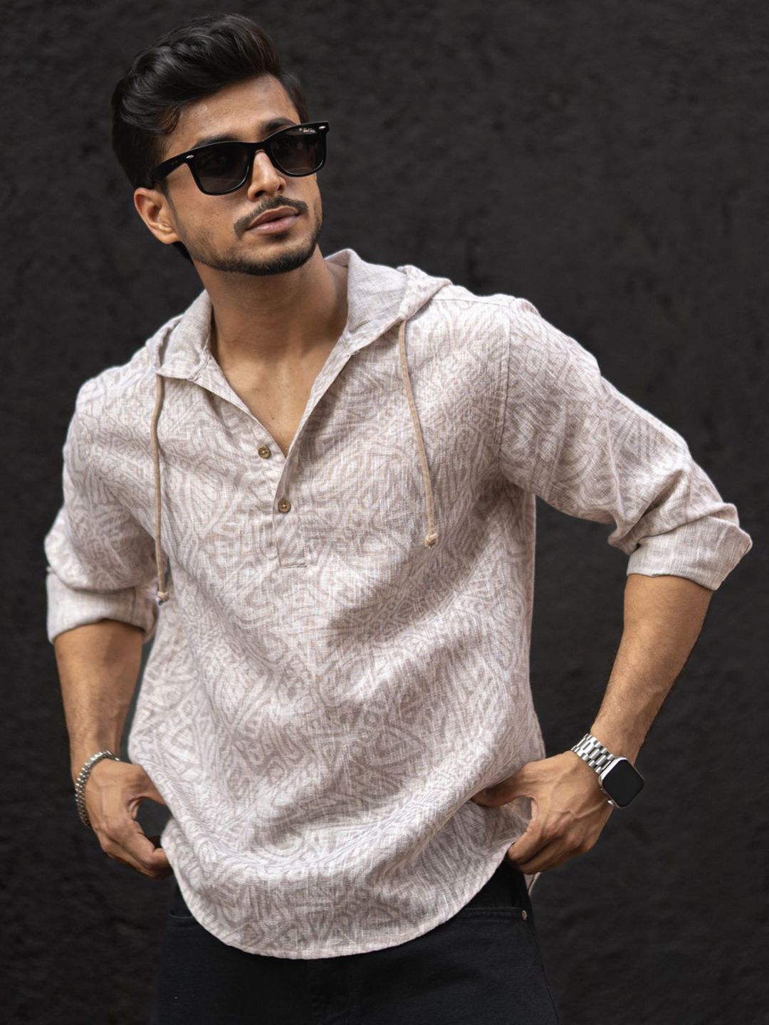 Powerlook Men Floral Opaque Printed Casual Shirt