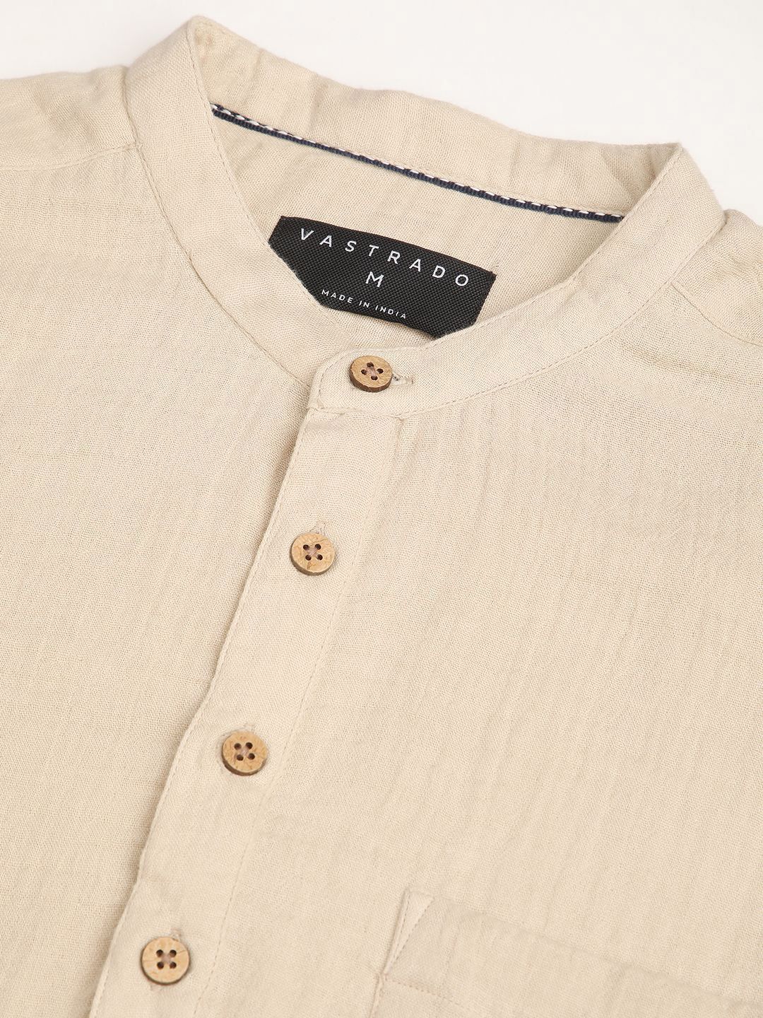 VASTRADO Men Woven Design Anarkali Kurta