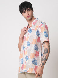 VASTRADO Men Classic Floral Opaque Printed Casual Shirt