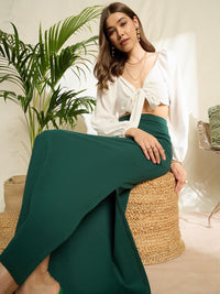 Berrylush High Waisted Straight Maxi Skirt