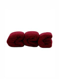 BOMBAY DYEING Super Ultrx Maroon 3 Pieces Pure Cotton 650 GSM Face Towel