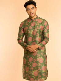 Diwas by Manyavar Men Floral Printed Kurta