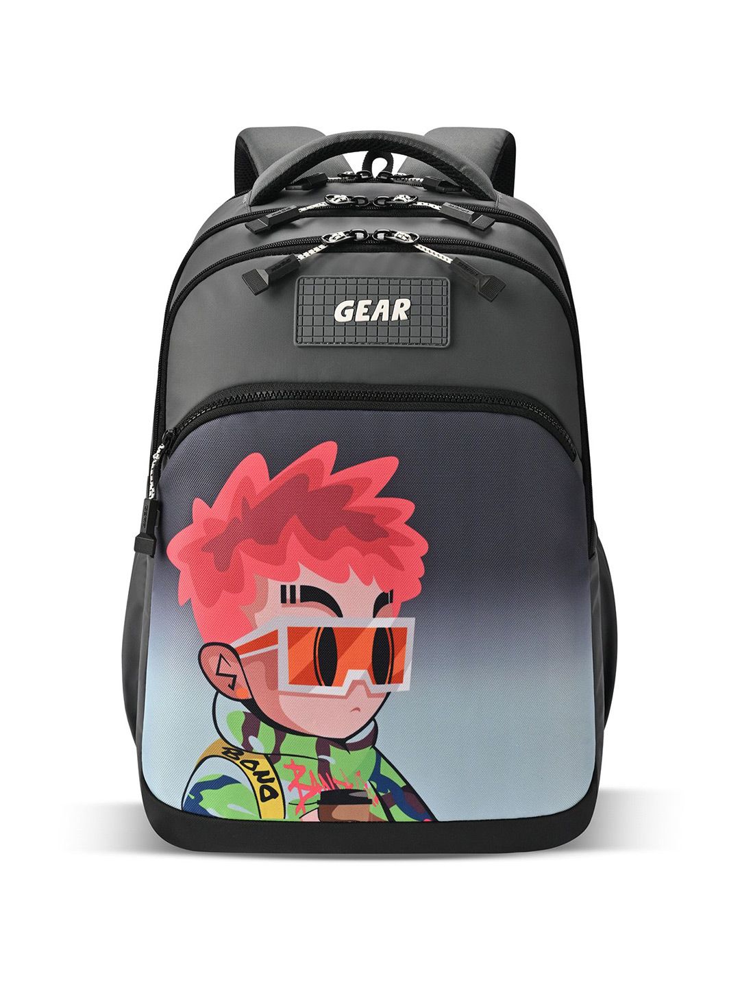 Gear Unisex Printed Backpack