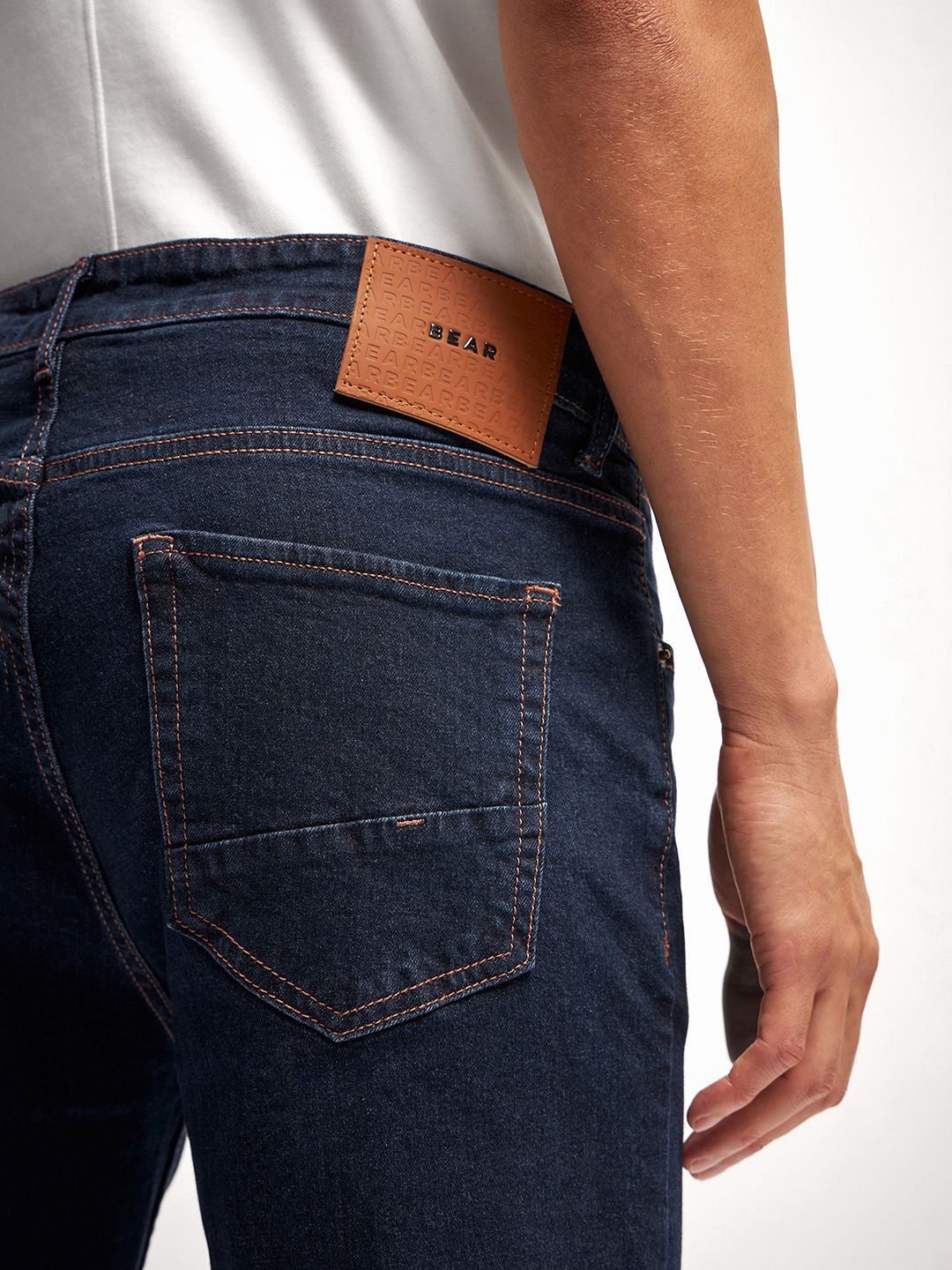 THE BEAR HOUSE Men Slim Fit Stretchable Jeans