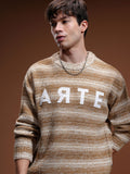 HIGHLANDER Men Cable Knit Pullover Sweater