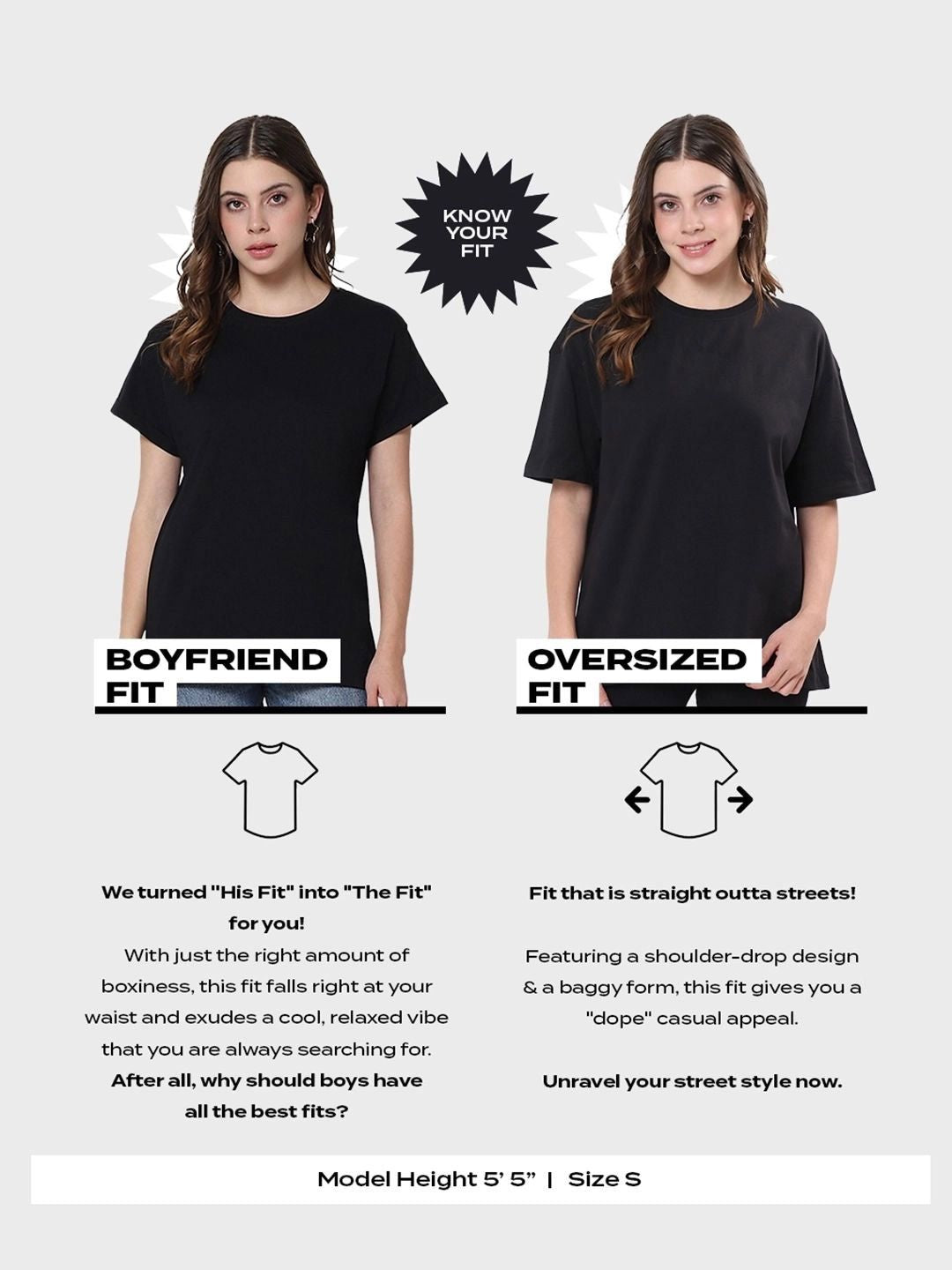 Bewakoof Official Harry Potter Merchandise Women's Printed Oversized Acid Wash T-Shirt