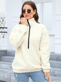 DressBerry Women Mock Collar Sweatshirt